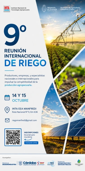 9ª Reunión Internacional de Riego